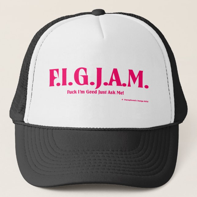 FIGJAM - ROSOR TRUCKERKEPS (Framsida)