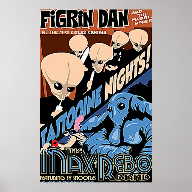 Figrin Dan Cantina Band Poster (Framsidan)