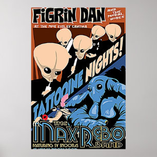 Figrin Dan Cantina Band Poster