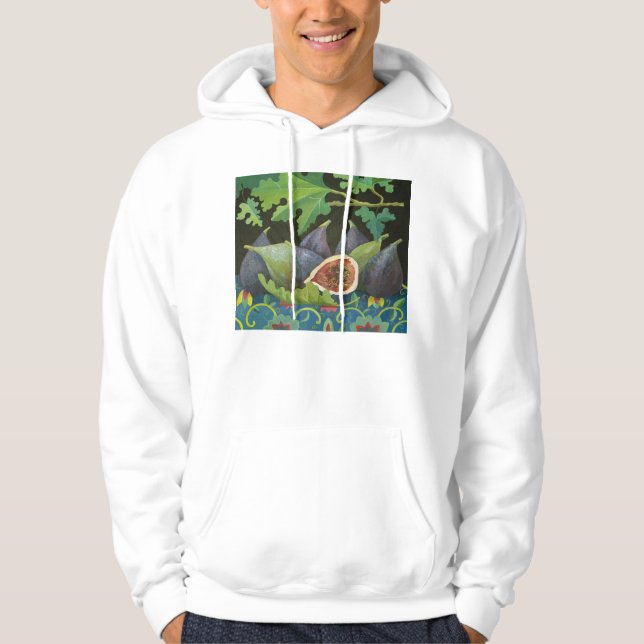 Figs på svarten 2014 hoodie (Framsida)