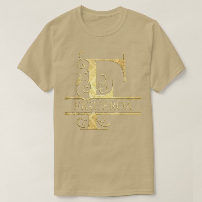 Figueroa Name  T Shirt (Design framsida)