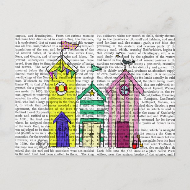 Figur 1 för båge vykort (Framsida)