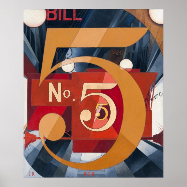 FIGUR 5 i GULD Poster (Framsidan)