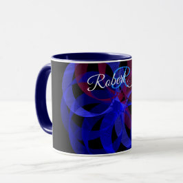 Figur 8 Geometrisk Kaffe Mugg
