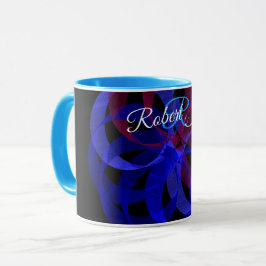 Figur 8 Geometrisk Kaffemugge Mugg