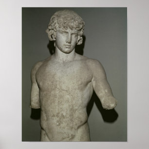 Figur av Antinous, efter ANNONS 130 Poster