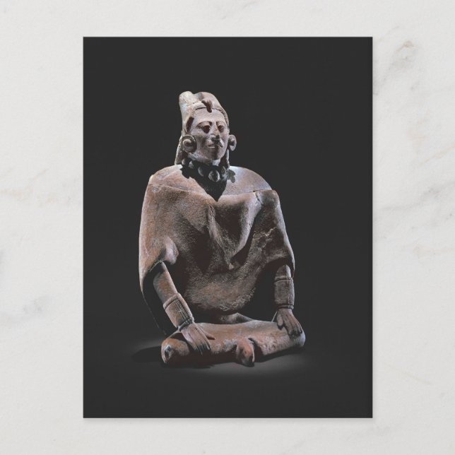 Figur av borgmästare i kung, från Isle of Jaina Vykort (Framsida)