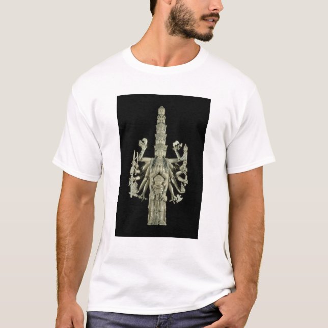 Figur av den hinduiska gudinnan Kali T Shirt (Framsida)