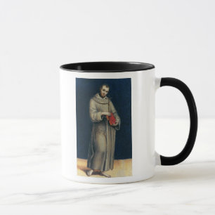 Figur av en Franciscan munk Mugg