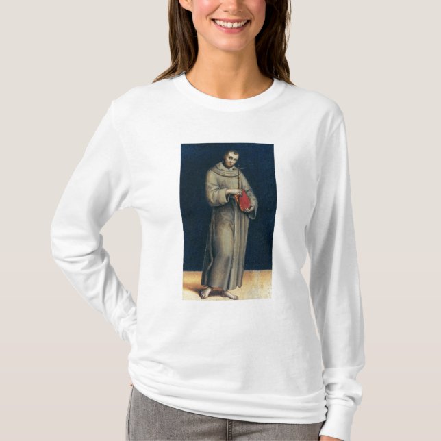 Figur av en Franciscan munk Tee (Framsida)
