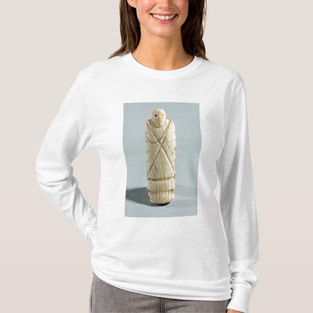 Figur av en skäggig man (elefantelfenben) tee (Framsida)