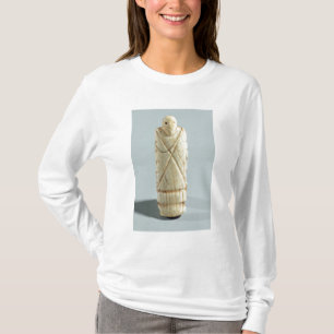 Figur av en skäggig man (elefantelfenben) tee shirt