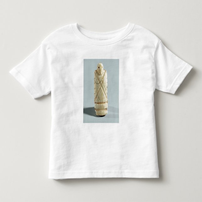 Figur av en skäggig man (elfenben från elefant) tee (Framsida)