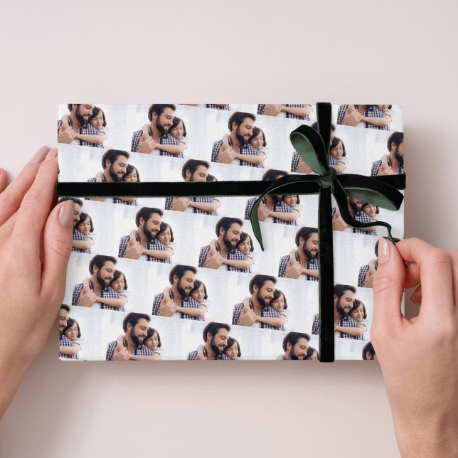 Figur för personlig Fotogåva Presentpapper (Skapare uppladdad)