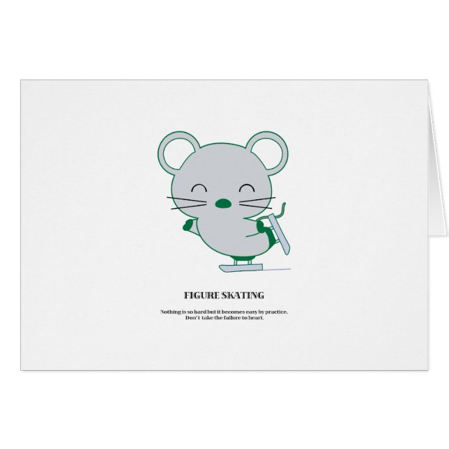 Figur Hälsningskort (Framsidan Horizontal)