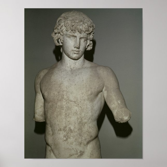 Figur i Antinous, efter 130 AD Poster (Framsidan)