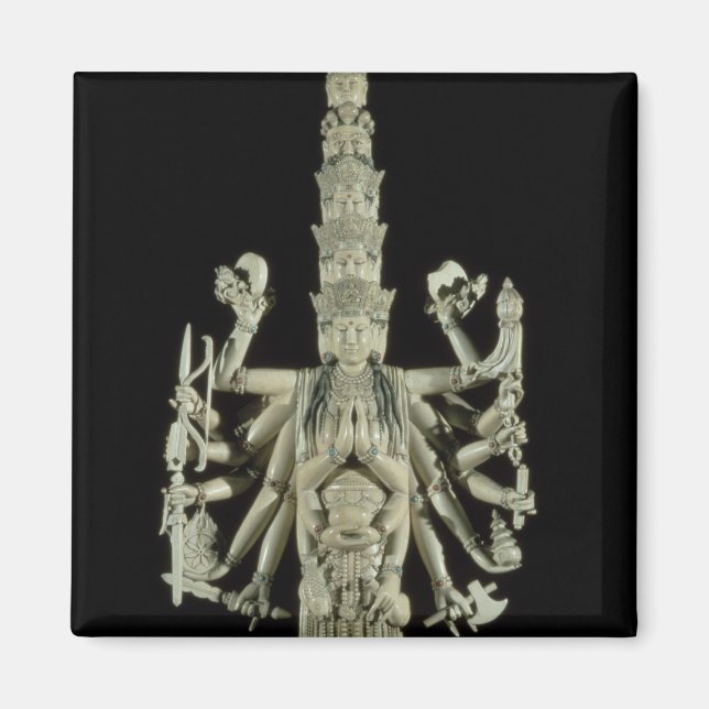 Figur i Hindu Goddess Kali Magnet (Framsidan)