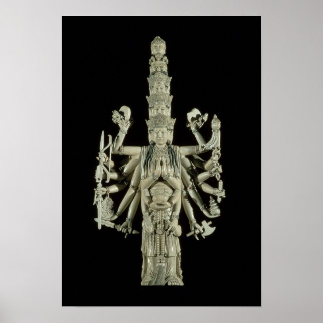 Figur i Hindu Goddess Kali Poster (Framsidan)