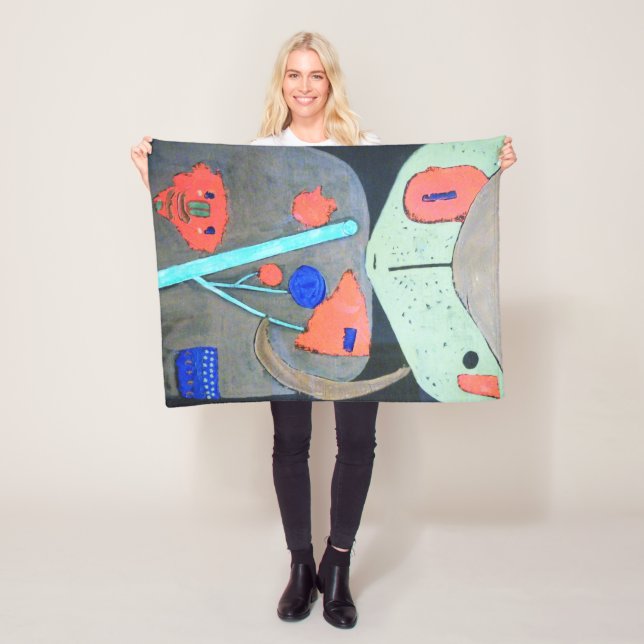 Figur i Orientalteatern, Paul Klee Fleecefilt (På plats)