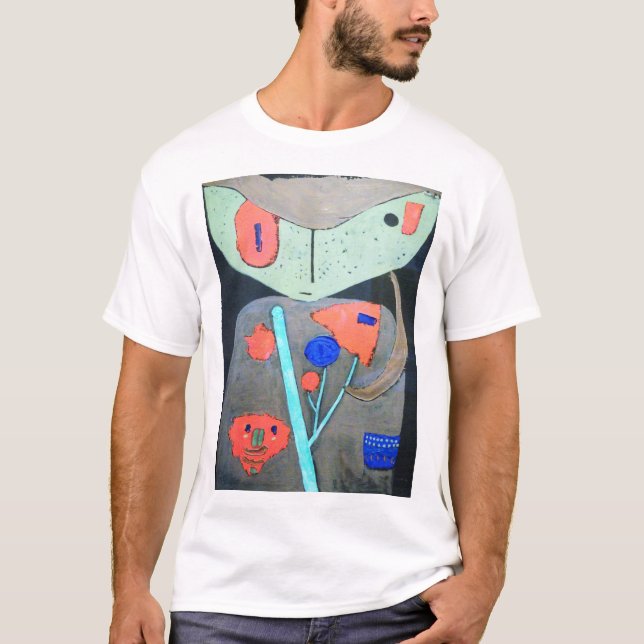 Figur i Orientalteatern, Paul Klee T Shirt (Framsida)