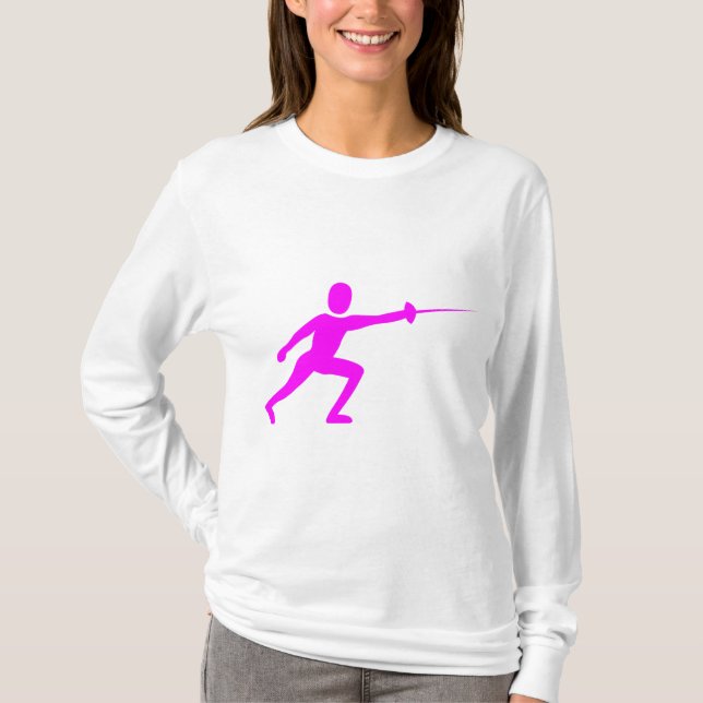 FIGUR - MAGENTA T-SHIRT (Framsida)