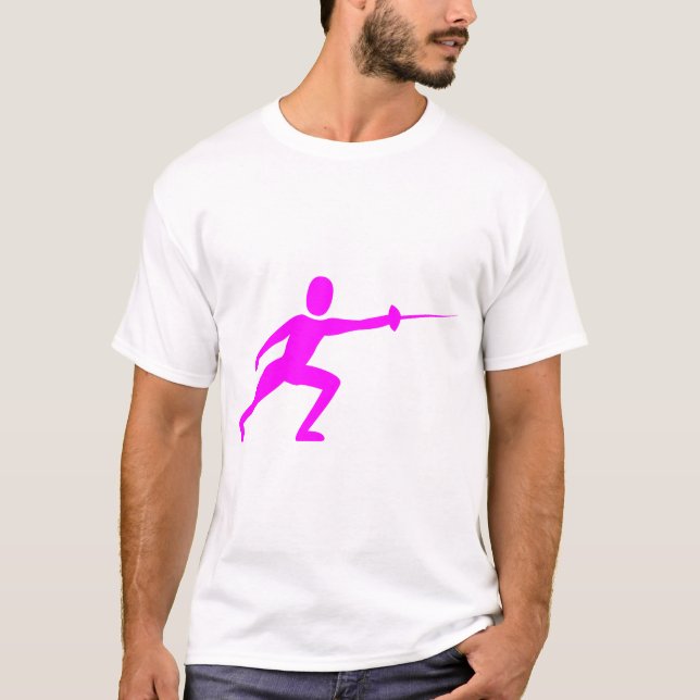 FIGUR - MAGENTA T-SHIRT (Framsida)