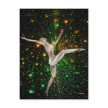 Figur och himmel med stjärnornas bra konst