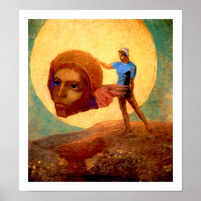 Figur - Odilon Redon Poster (Framsidan)