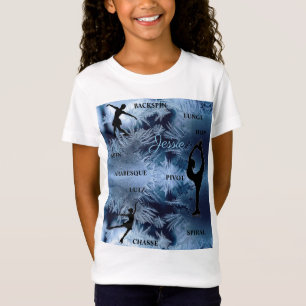 Figur Skalad typografi T-Shirt med Namn