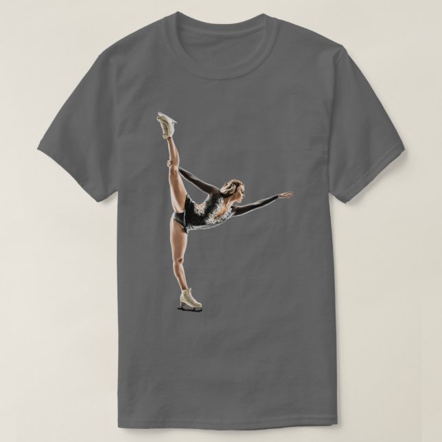 figur skater-bild t shirt (Design framsida)