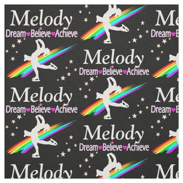 FIGUR SKATER DREAMS PERSONLIG FABRIC TYG (Provkarta)