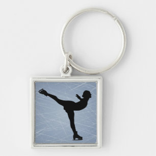 figur skater nyckelring