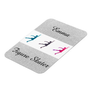 Figur Skater Personlig Flexibel fotomagnet Magnet