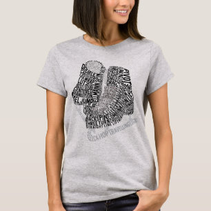 Figur Skates Ord Art Ice Skating T Shirt