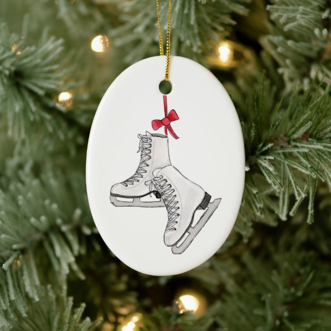 Figur Skates Ornament (Träd)