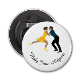 Figur Skating Flasköppnare