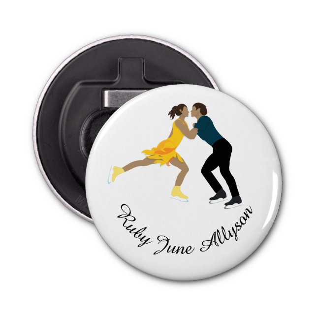 Figur Skating Flasköppnare (Framsidan)