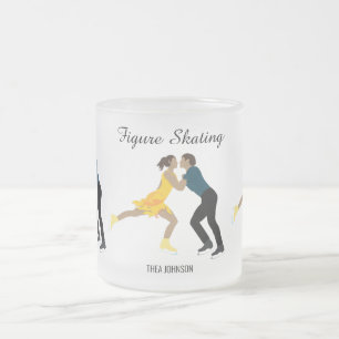 Figur Skating Frostad Glasmugg