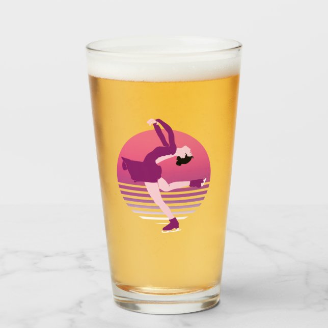 Figur Skating Girl - Art of Ice Dancing Glaskopp (Framsida fylld)