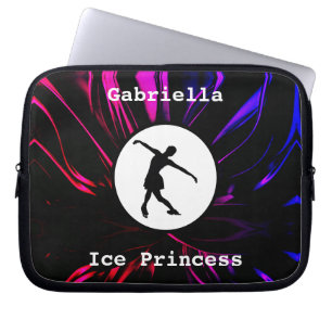 Figur Skating ’Ice Princess’ Personlig Laptop Fodral