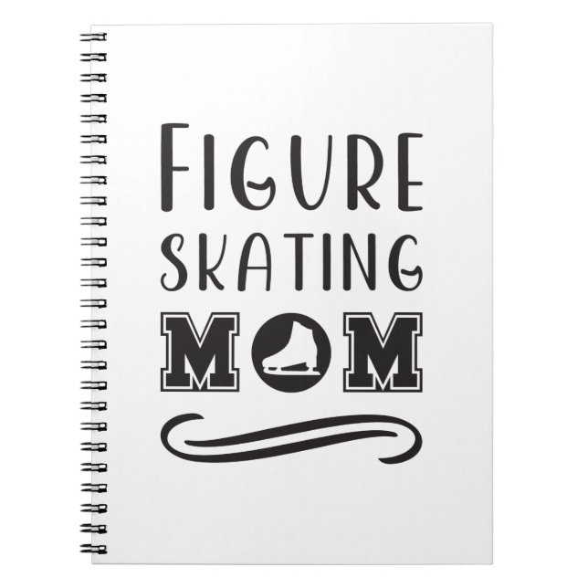 Figur Skating Mamma 2 Anteckningsbok (Framsidan)