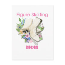 Figur Skating Mamma Gift Best Rosa