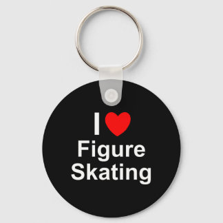 Figur Skating Nyckelring