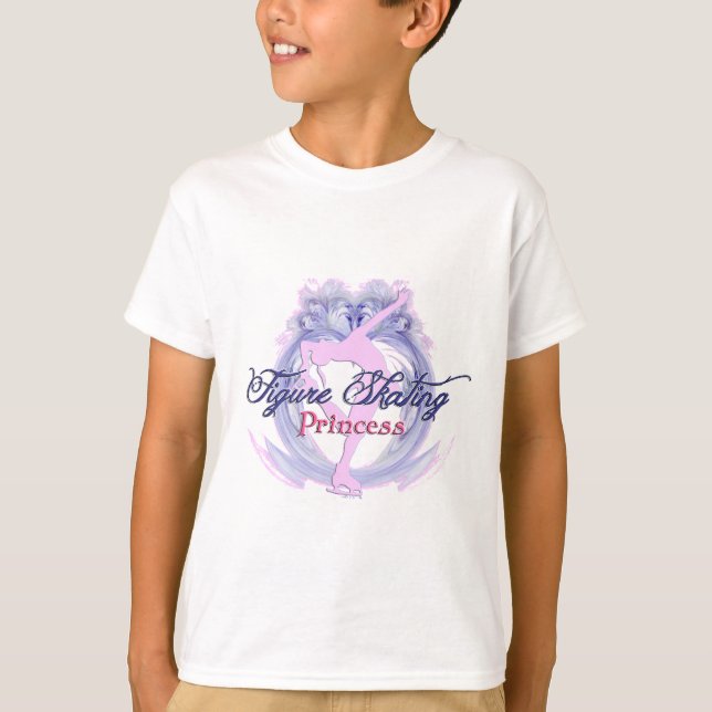 Figur Skating Princess Tee Shirt (Framsida)