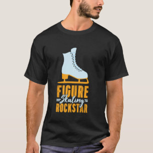 Figur Skating Rockstar Computing Internationell Sp T Shirt