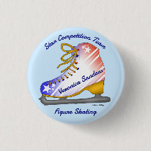 Figur Skating Stars och stripes