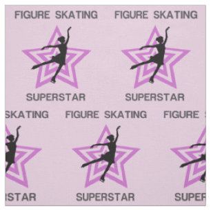 Figur Skating Superstar Fabric Tyg