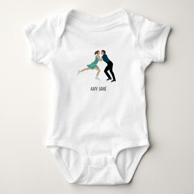 Figur Skating T Shirt (Framsida)
