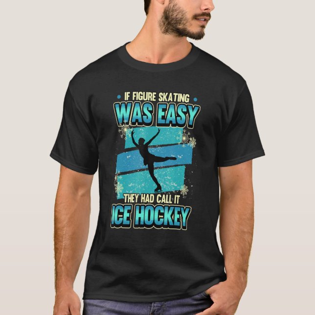 Figur Skating T Shirt (Framsida)
