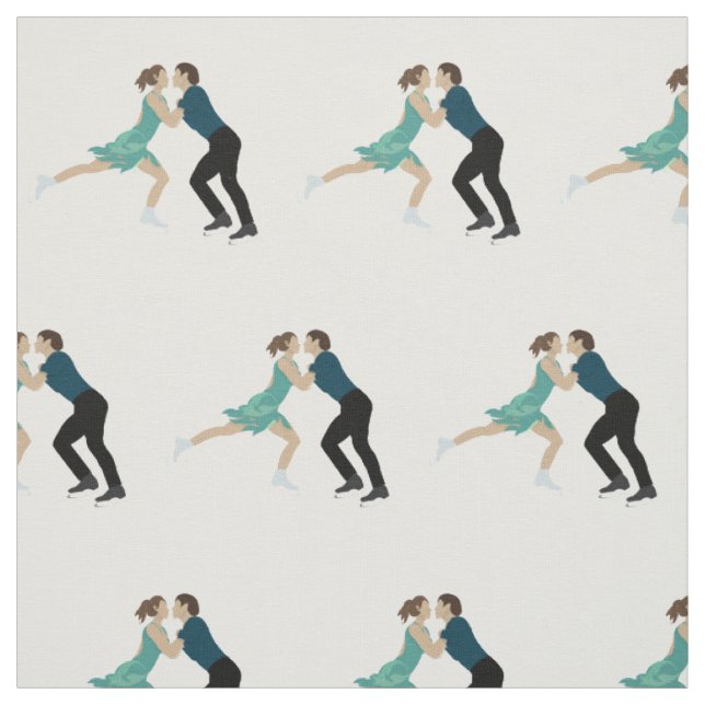 Figur Skating Tyg (Provkarta)